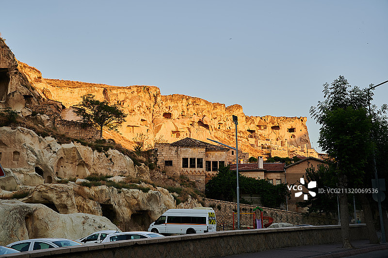 土耳其卡帕多细亚岩石住宅图片素材