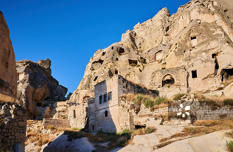 土耳其卡帕多细亚岩石住宅图片素材