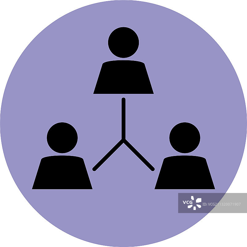 团结合作团队协作象形图图片素材