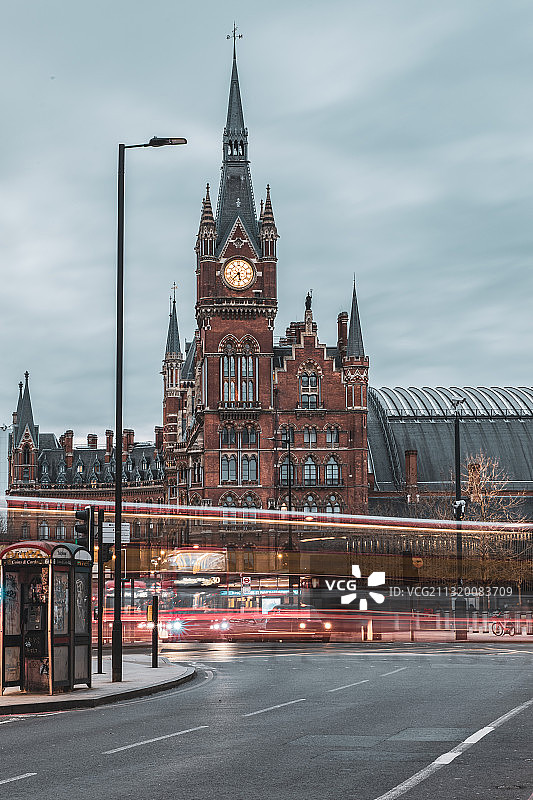 St. Pancras 车站图片素材