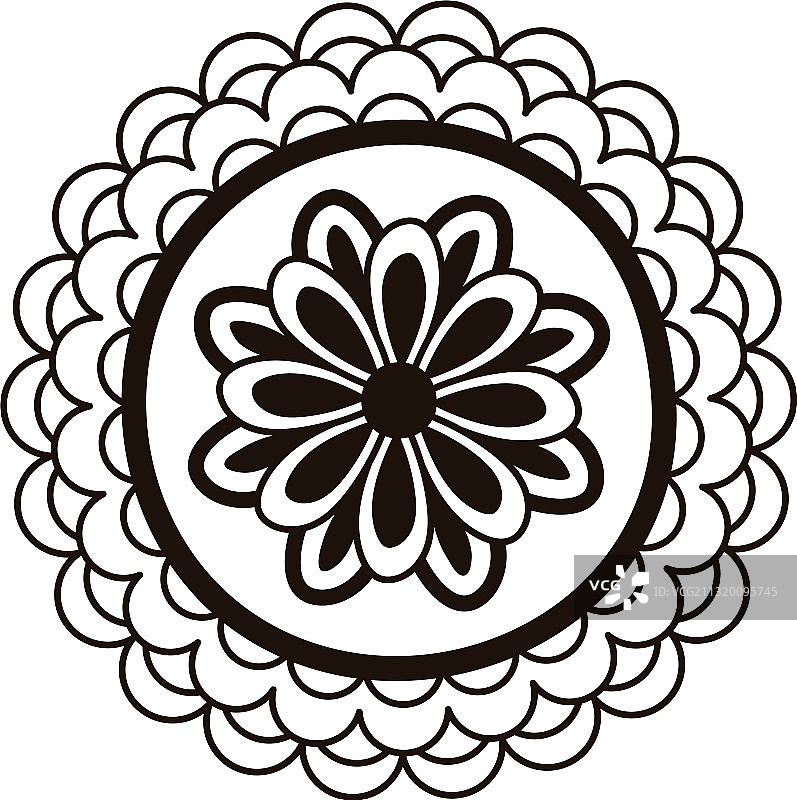 独立的中式传统月饼图片素材