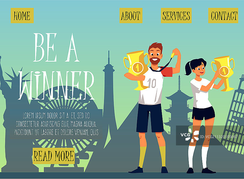 体育赛事活动网页图片素材