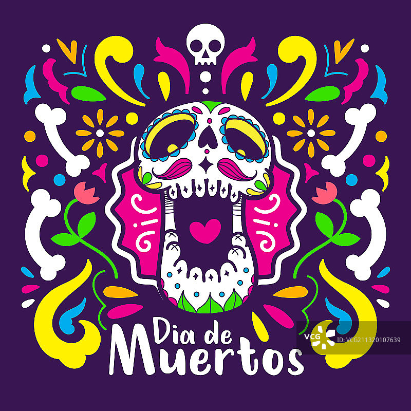 亡灵节海报图片素材