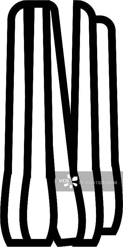 香茅草药精油疗法线条图标图片素材