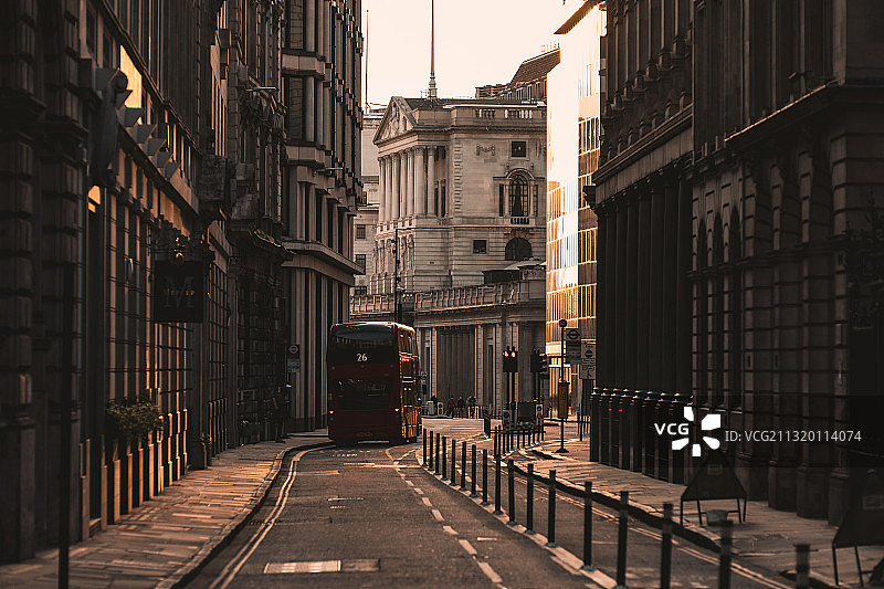 伦敦金融城街景图片素材