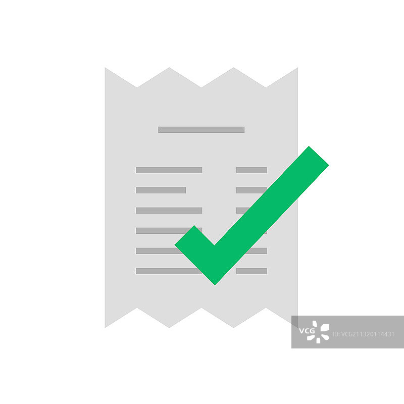 账单已支付成功付款批准图标图片素材