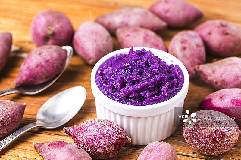 紫薯泥图片素材