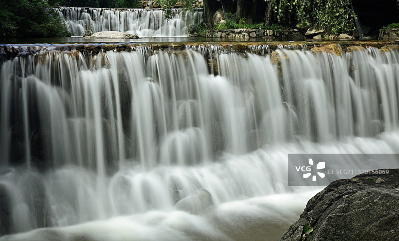 河北省石家庄市灵寿县漫山花溪谷景区图片素材