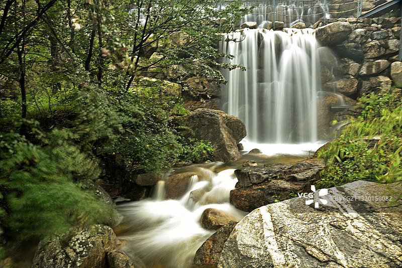 河北省石家庄市灵寿县漫山花溪谷景区图片素材