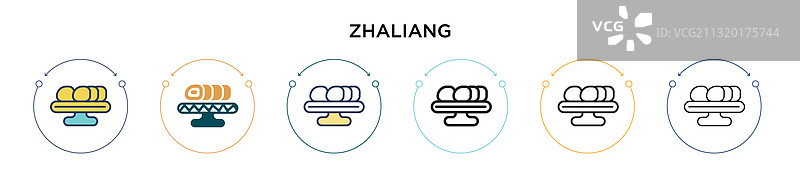 填充、细线、轮廓炸两图标图片素材