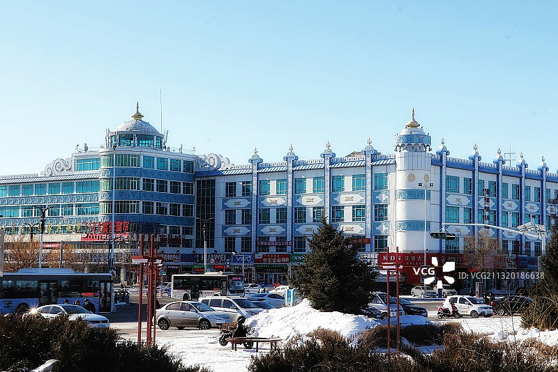 美丽的锡林浩特图片素材