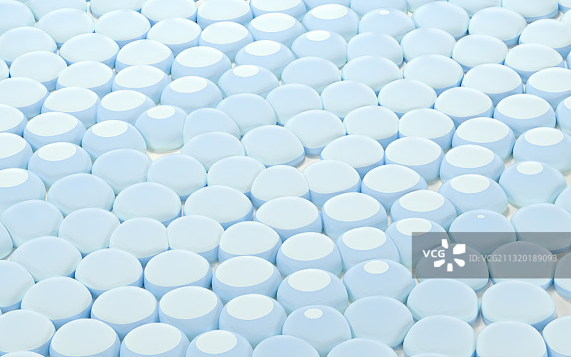 柔软球体抽象背景 3D渲染图片素材