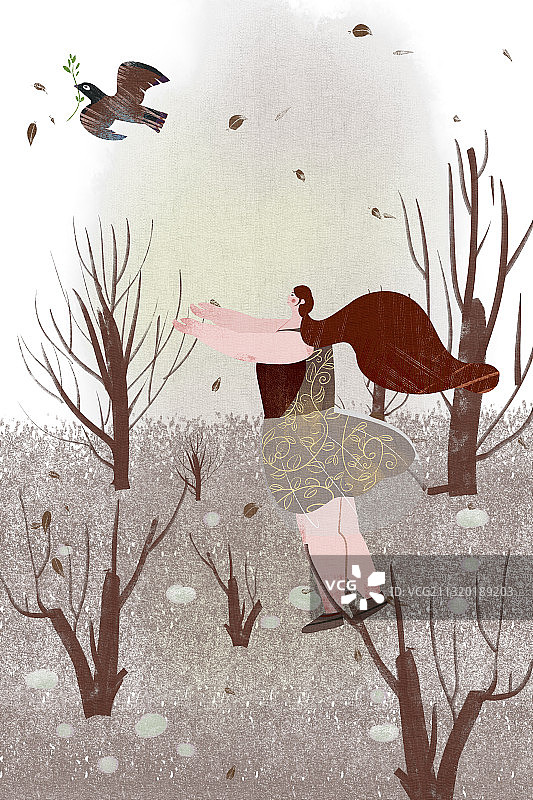 环境保护插画图片素材