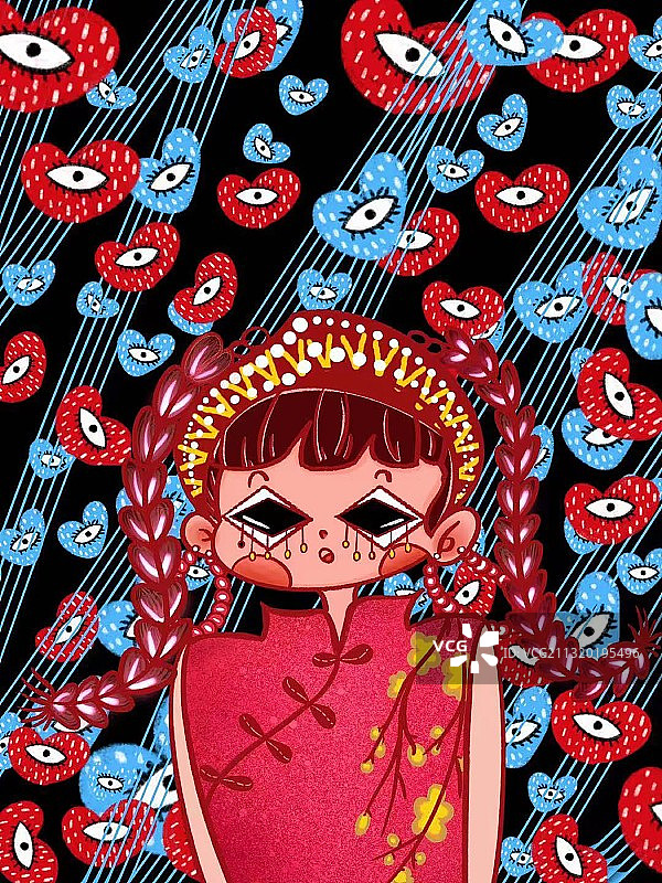 十二星座之射手座女孩图片素材