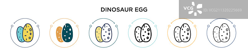 恐龙蛋图标图片素材