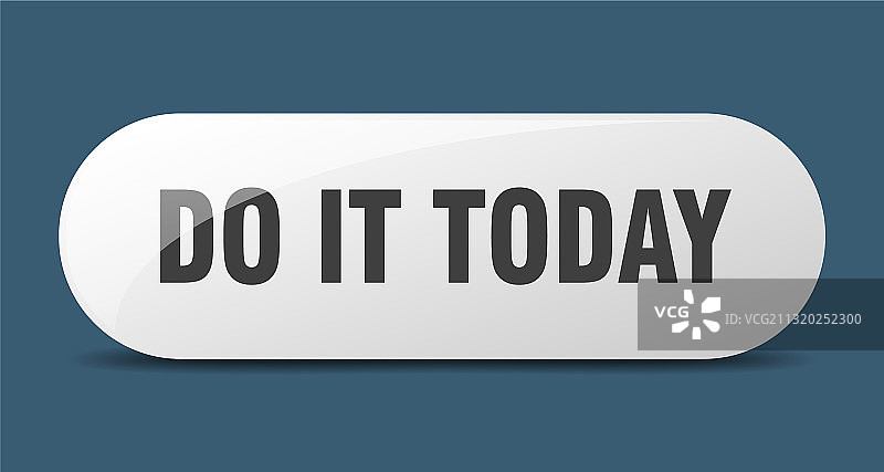 今天就做圆形玻璃按钮贴纸横幅图片素材