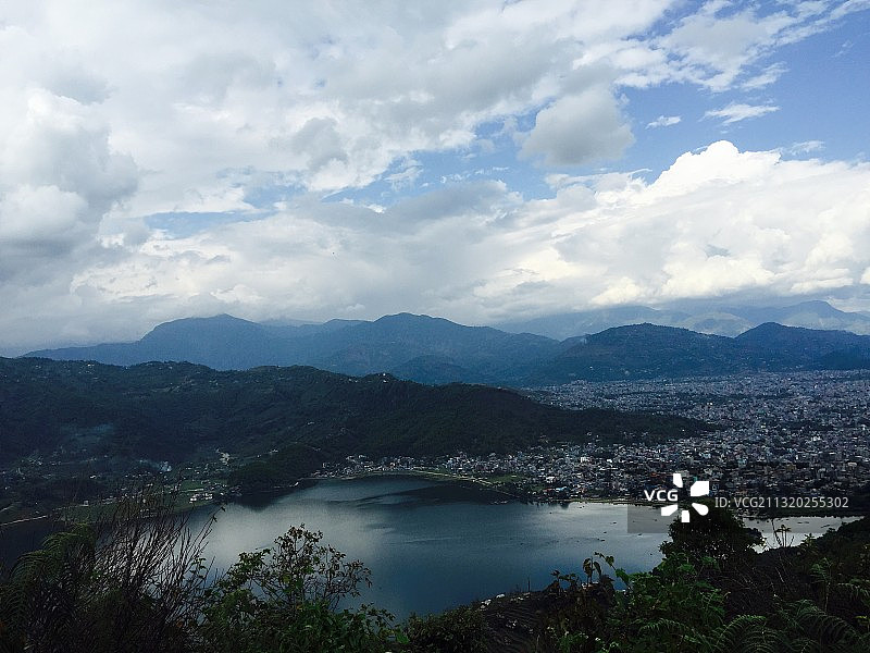 尼泊尔博克拉图片素材