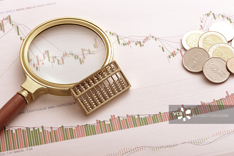 研究股市投资理财图片素材