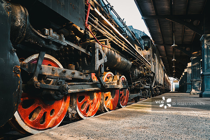 旧时火车图片素材