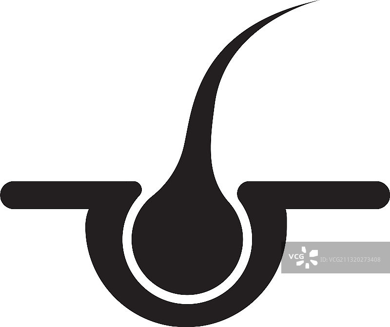 毛囊符号图片素材