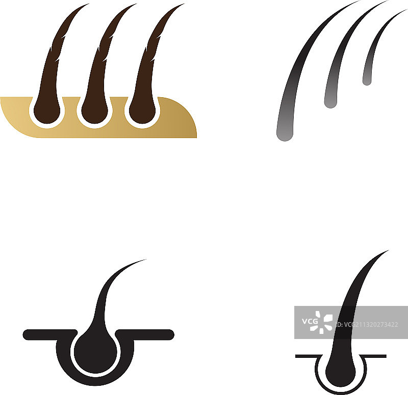 毛囊符号图片素材