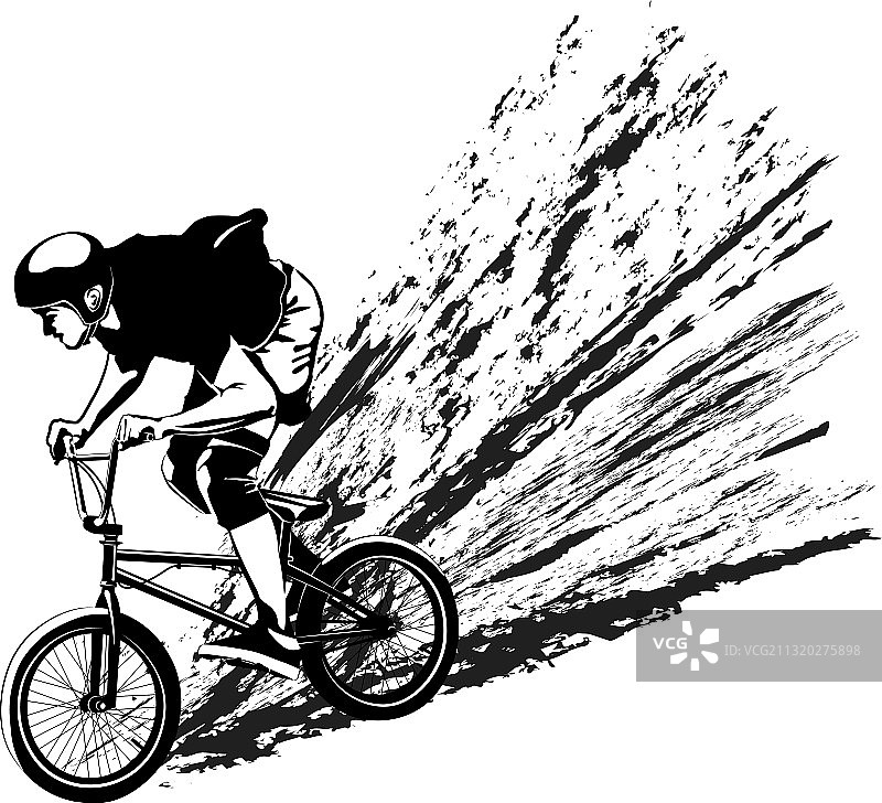 BMX骑手图片素材