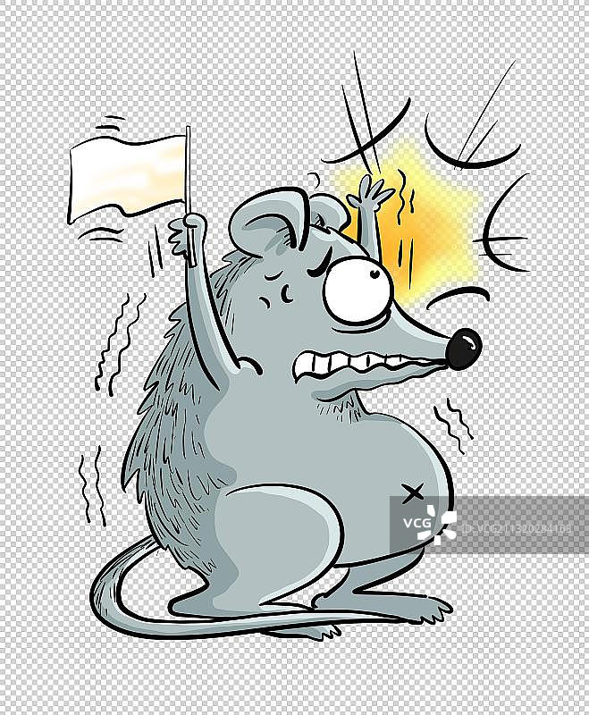 投降的老鼠图片素材