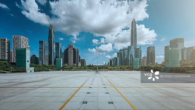 市民广场 福田图片素材