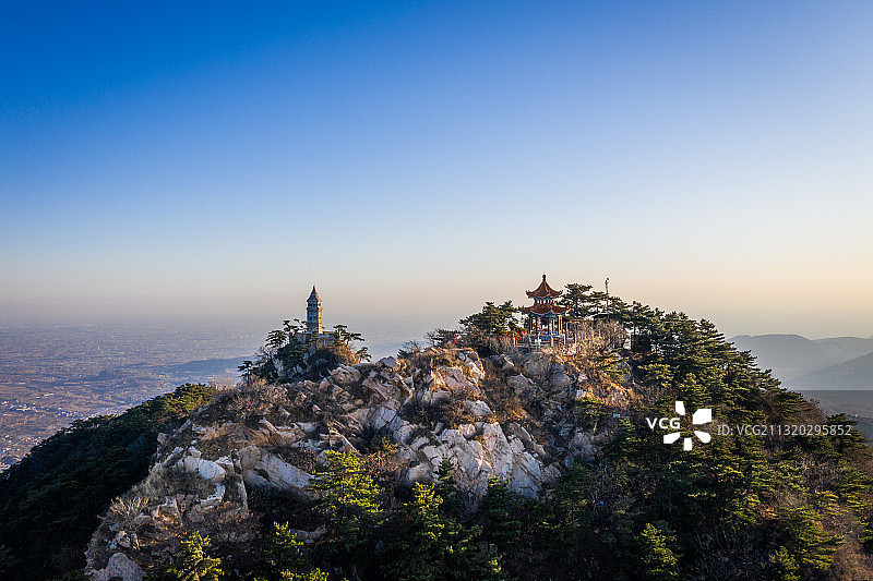 天津蓟州区盘山风景区图片素材