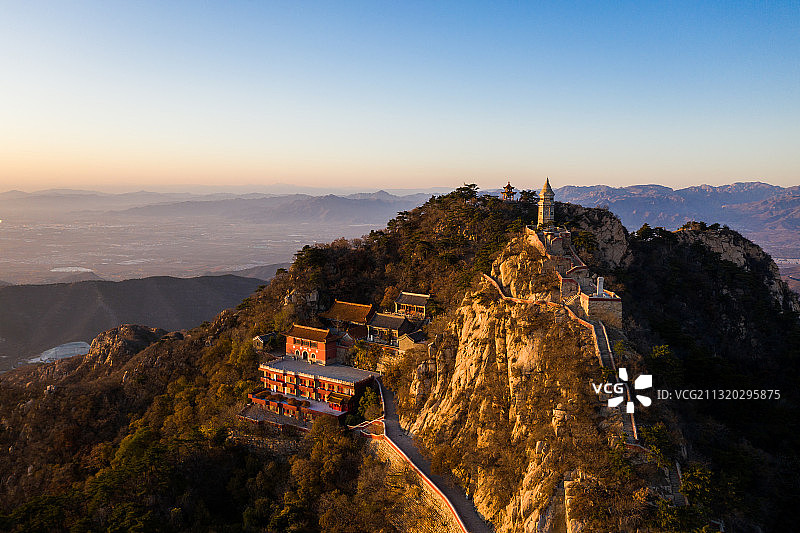 天津蓟州区盘山风景区图片素材
