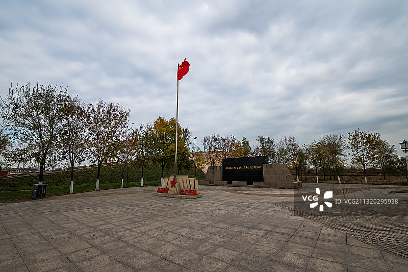 天津大沽口炮台图片素材