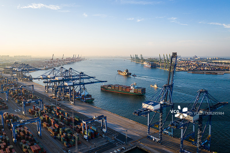 天津港图片素材