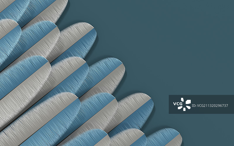 创意羽毛背景 3D渲染图片素材