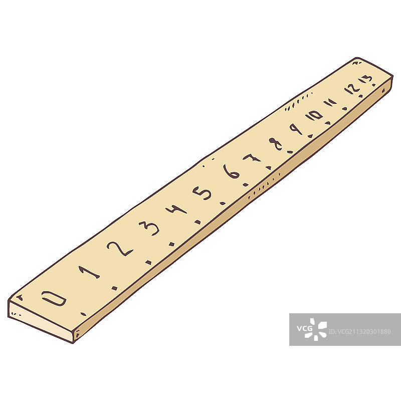 几何图标手绘标尺图片素材