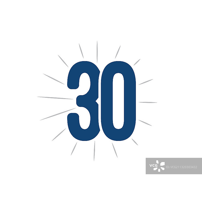 30周年纪念模板设计图片素材