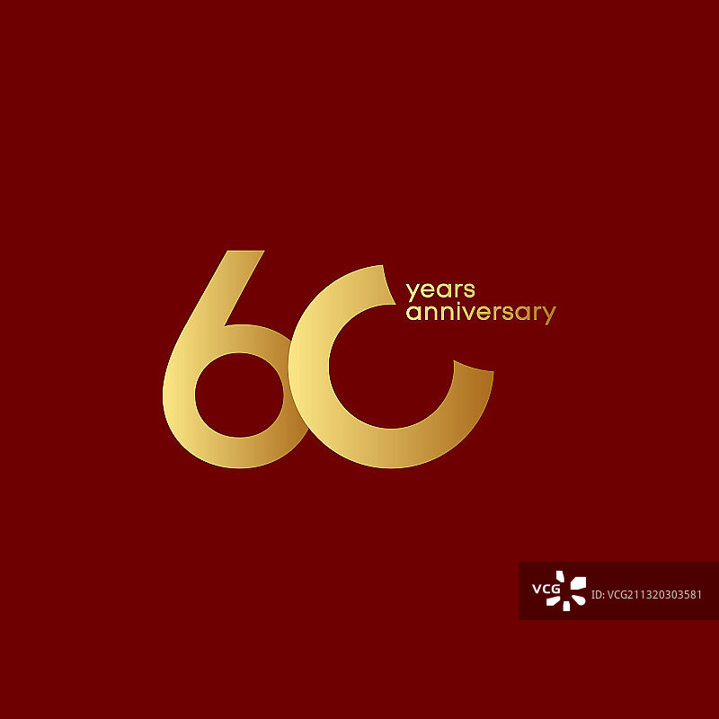 60周年纪念模板设计图片素材