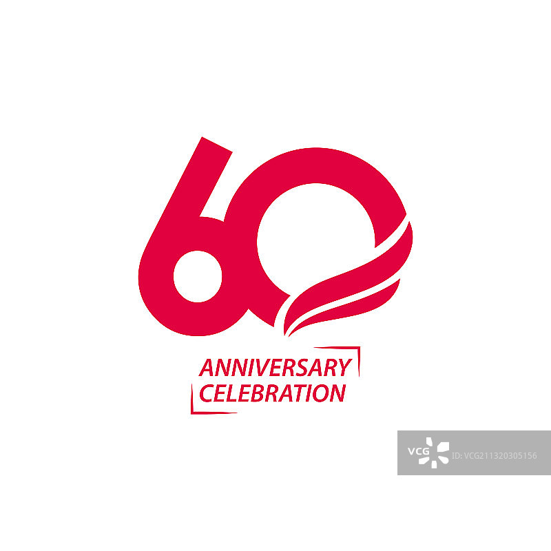 60周年庆典模板设计图片素材