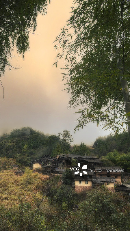 泰宁县大龙乡老虎际古村图片素材