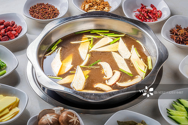 菌汤火锅图片素材