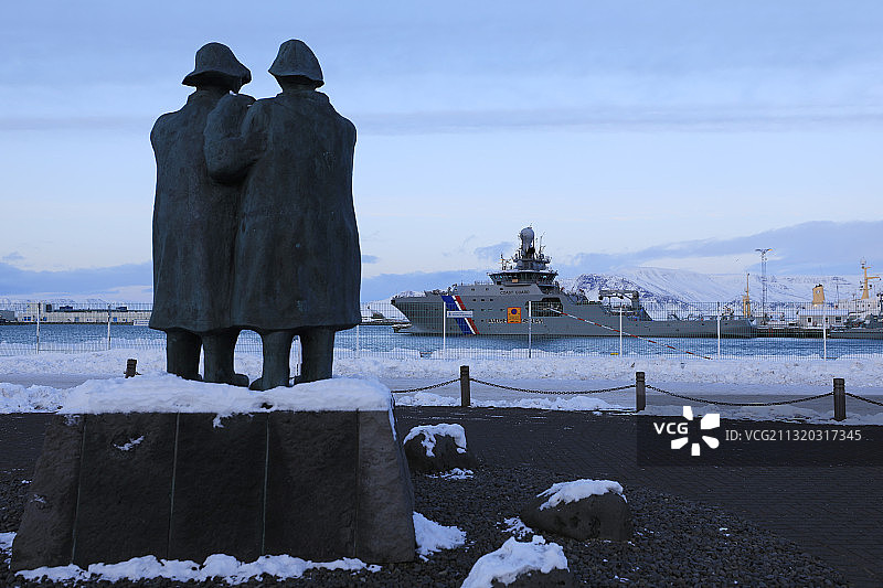 雷克雅未克港口图片素材