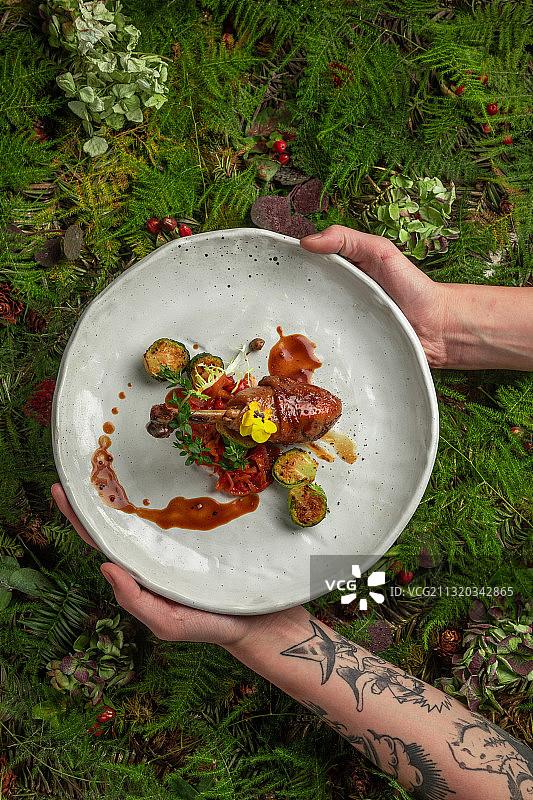 轻食减肥餐图片素材