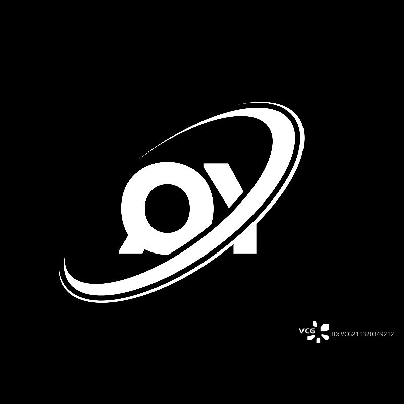 qy字母标志设计，首字母qy图片素材