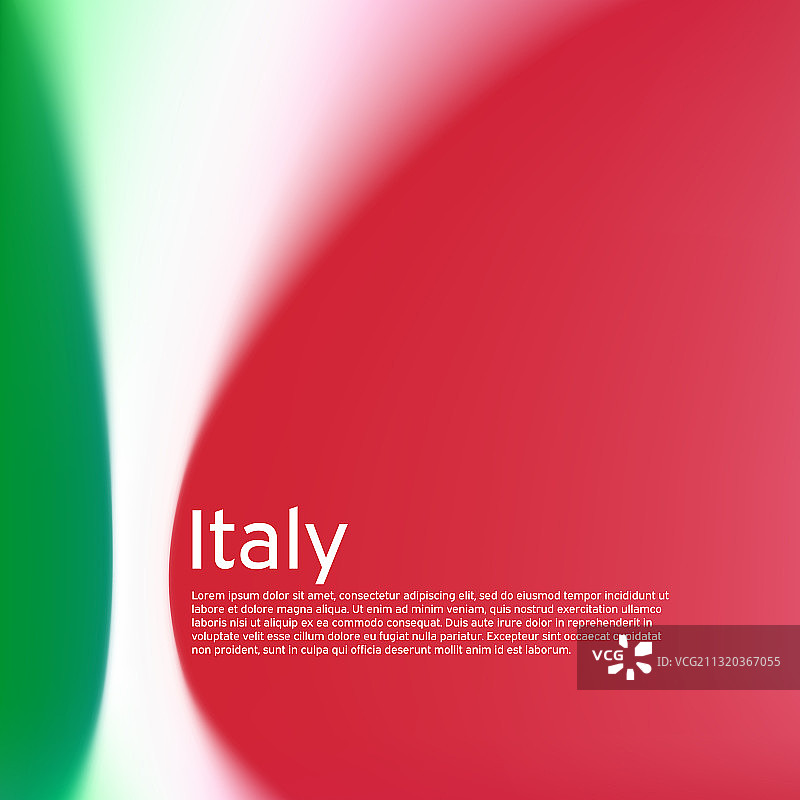 意大利国旗背景模糊图案图片素材