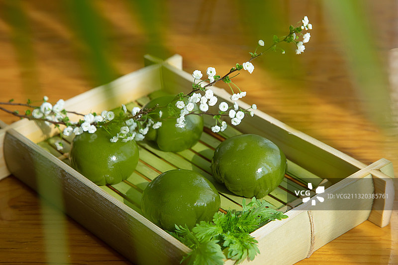 绿色,青团,春天,阳光图片素材