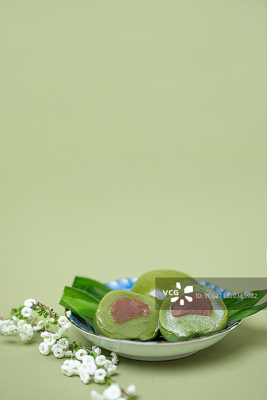 美味青团图片素材