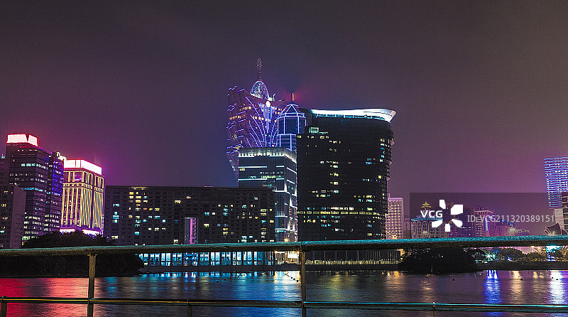 澳门夜景图片素材