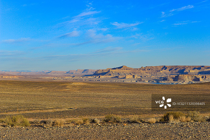 亚利桑那犹他州交界佩奇附近山谷图片素材