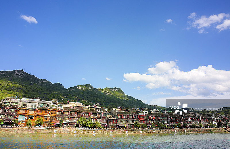 贵州石阡县城风光图片素材