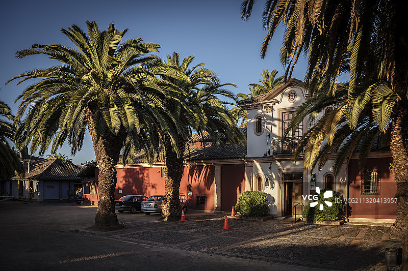 科尔查瓜博物馆，智利圣克鲁斯科尔查瓜山谷（葡萄酒产区）图片素材