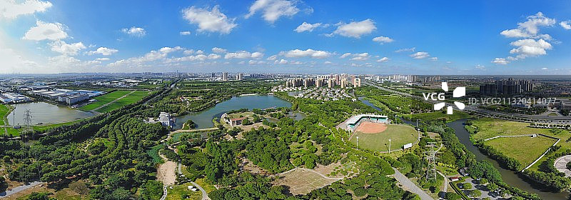 昆山体育生态公园图片素材